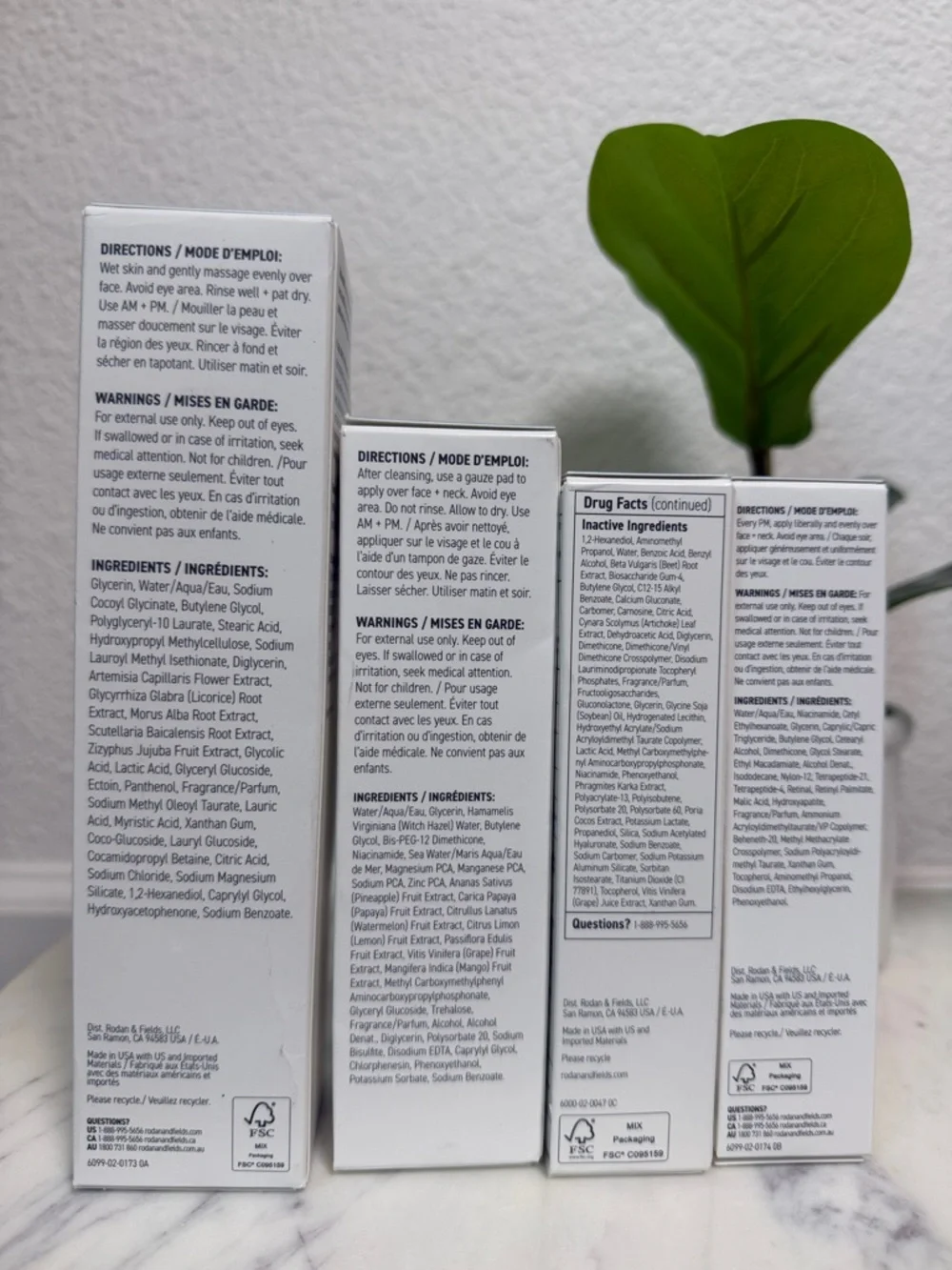 NWOT Rodan + Fields Redefine Skincare Regimen